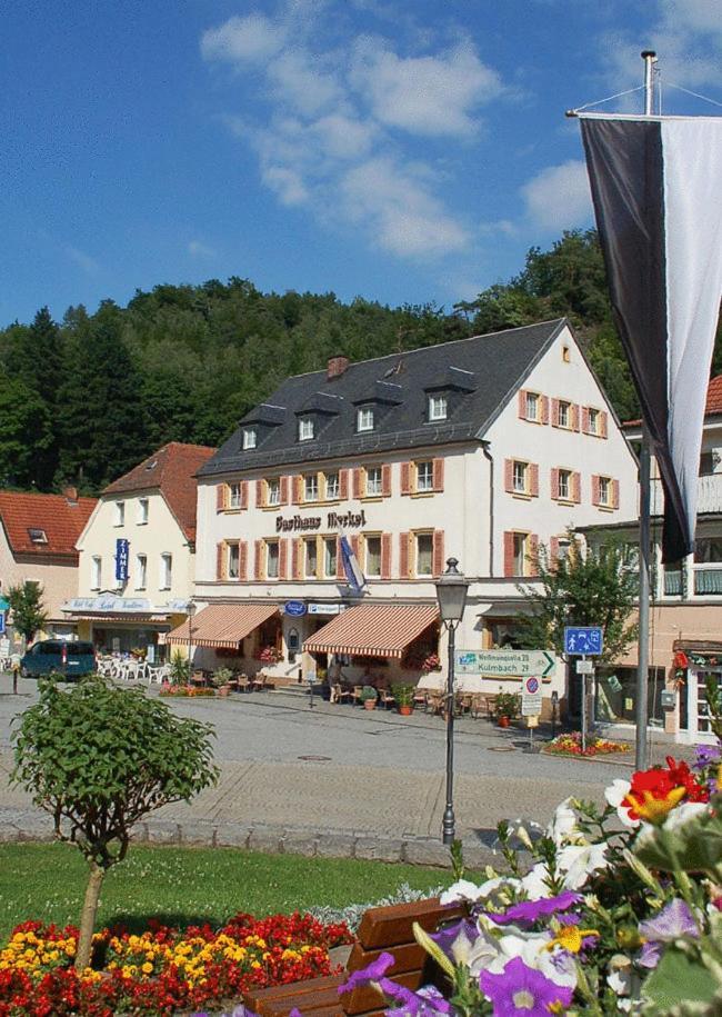 Gasthaus Merkel Hotel Bad Berneck im Fichtelgebirge Dış mekan fotoğraf